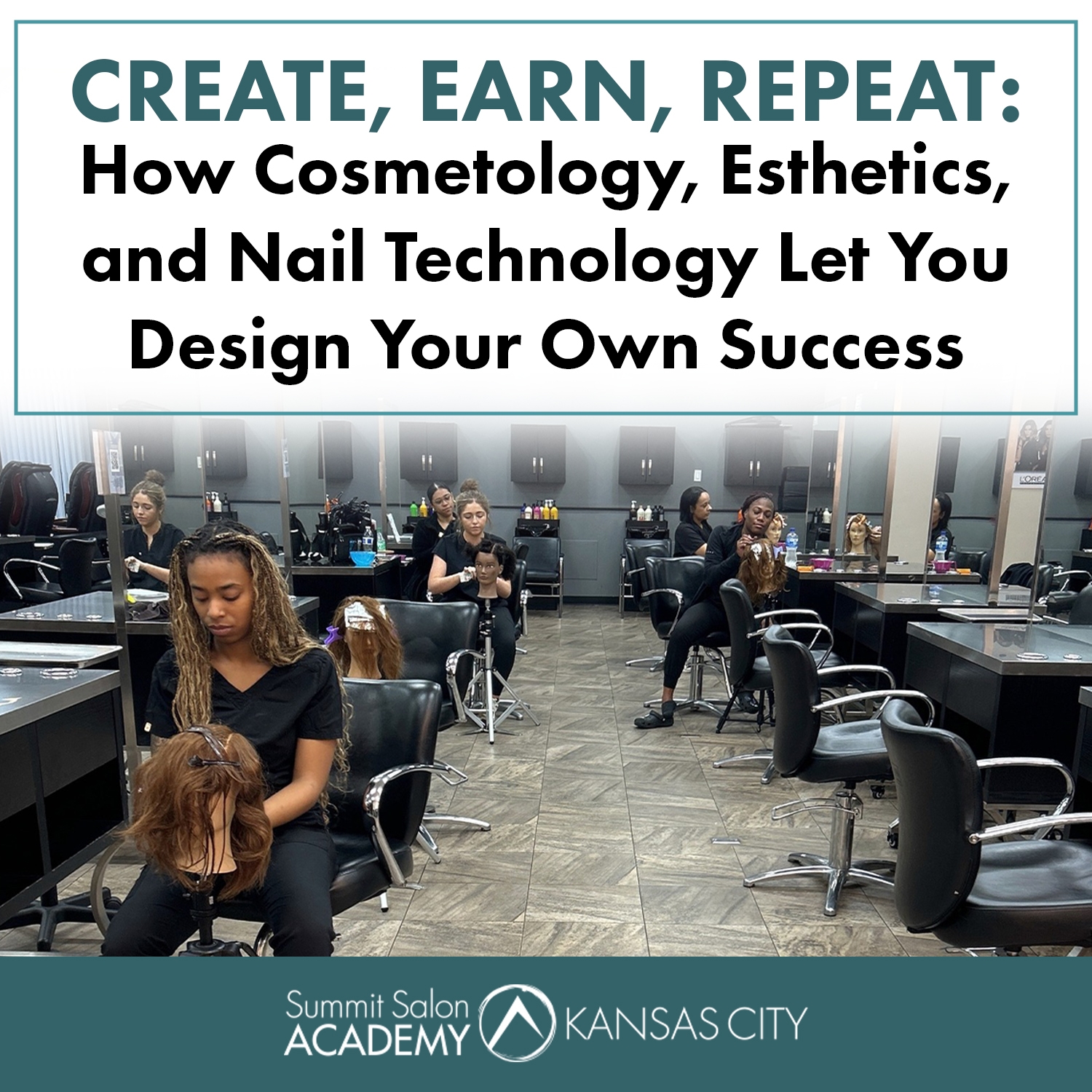 Create, Earn, Repeat: How Cosmetology, Esthetics, and Nail Technology Let You Design Your Own Success