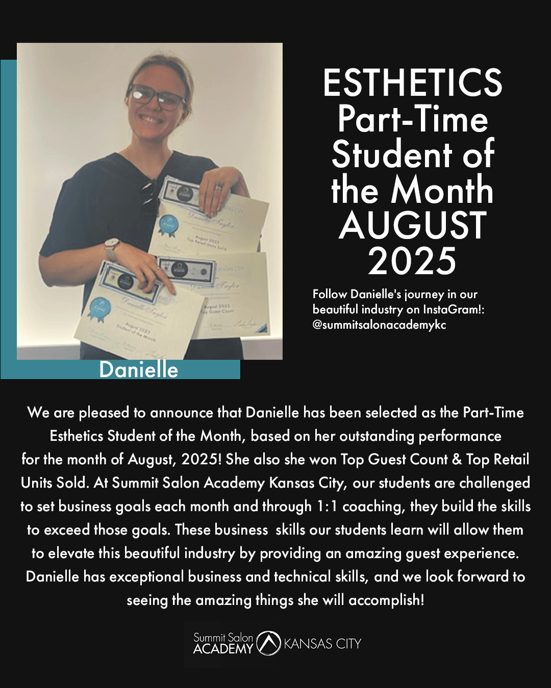 August 2025 Featured Students